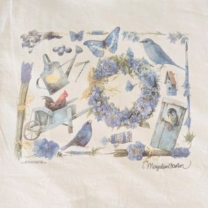 90s Blue-theme Cottage Core Vintage Hallmark T-shirt